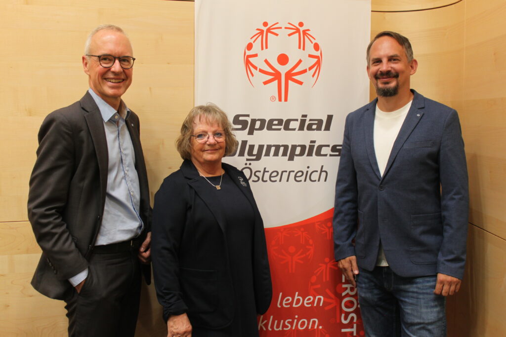 Gruppenbild 3 Personen: Wolfgang Viehauser Eveline Helm, Florian Kogler