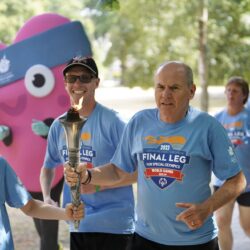 Law Enforcement Torch Run (LETR) für Special Olympics