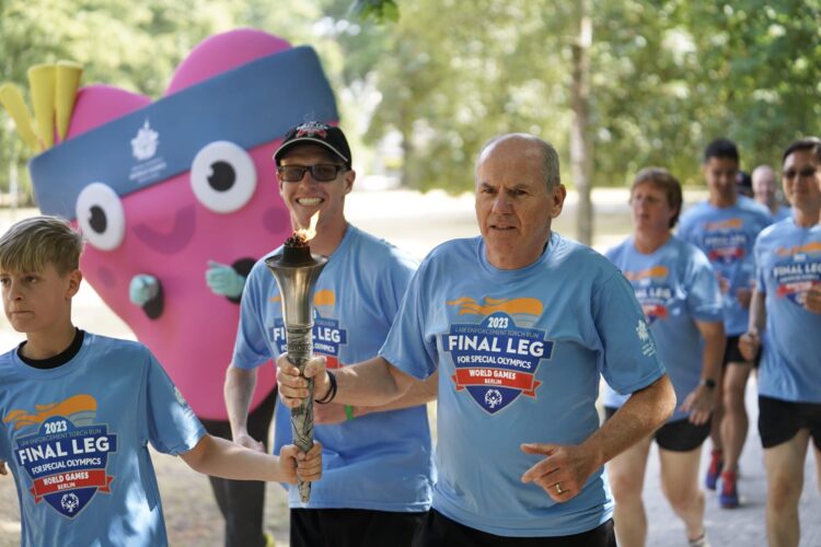 Law Enforcement Torch Run (LETR) für Special Olympics